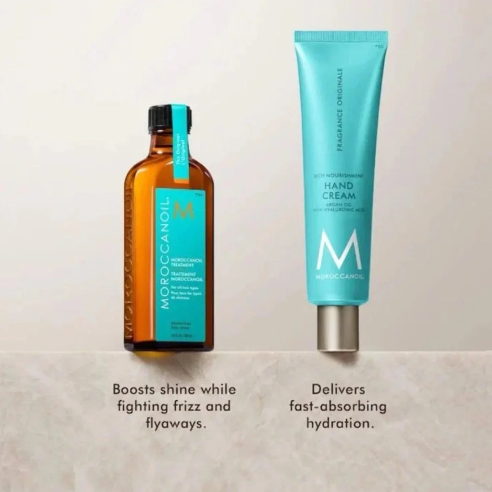 Moroccanoil Destination Hydration Gift Set Travel Kit Women Blue 100mL $62